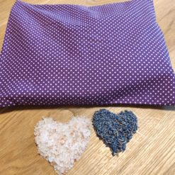 Levendulás Himalája sópárna 1,5kg lila pöttyös