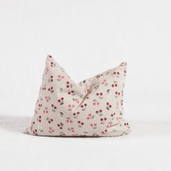 Levendulás tönkölypelyva párna 25*30 cm cseresznyés