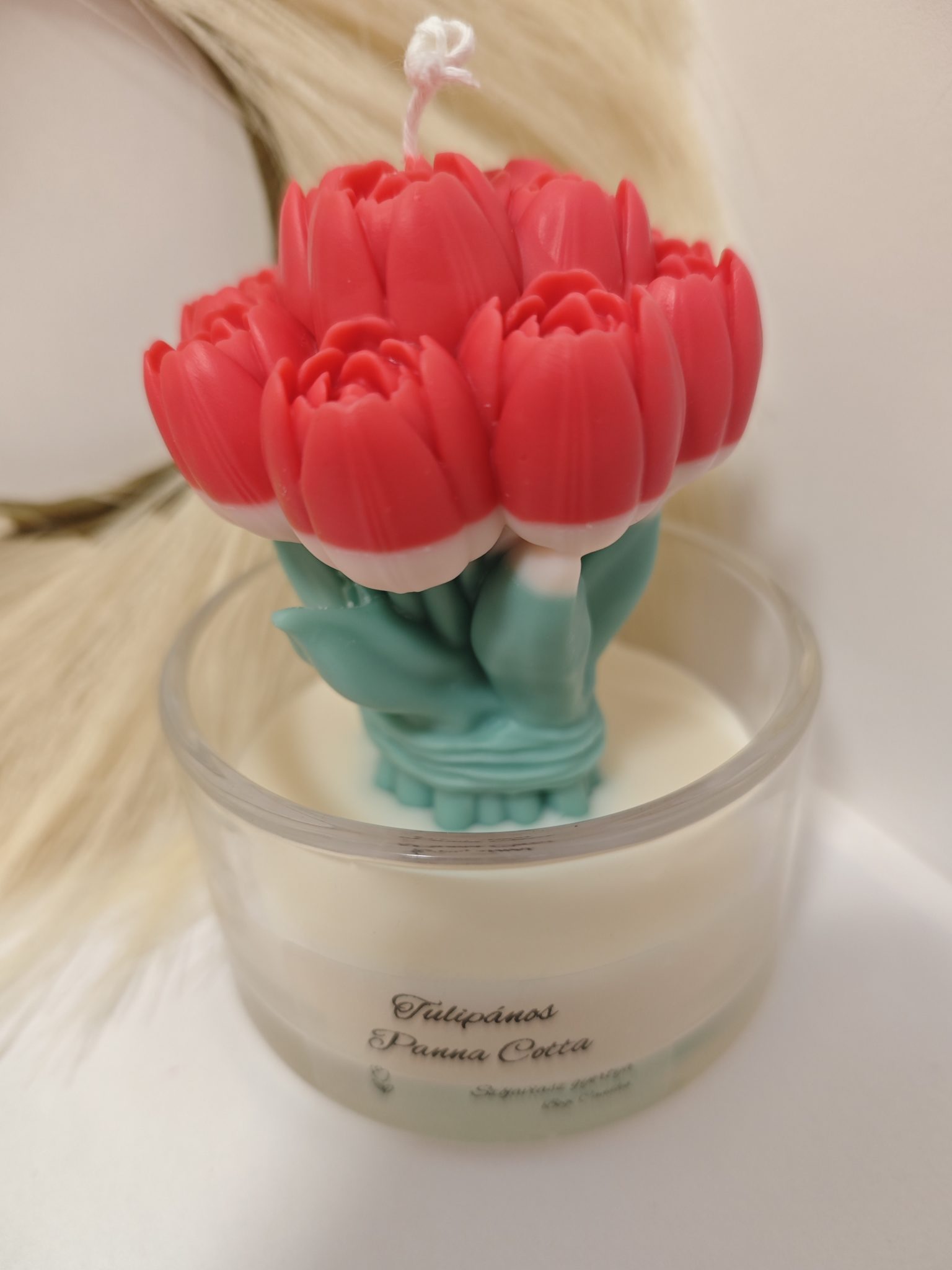 Tulipános Panna Cotta