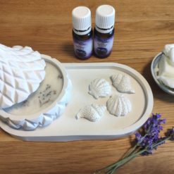 Szójaviasz gyertya és illatkó szett kagylók2