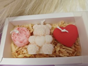 Édes Ölelés Ajándékbox szójaviasz gyertyák