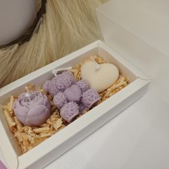 Édes Ölelés Ajándékbox szójaviasz gyertyák