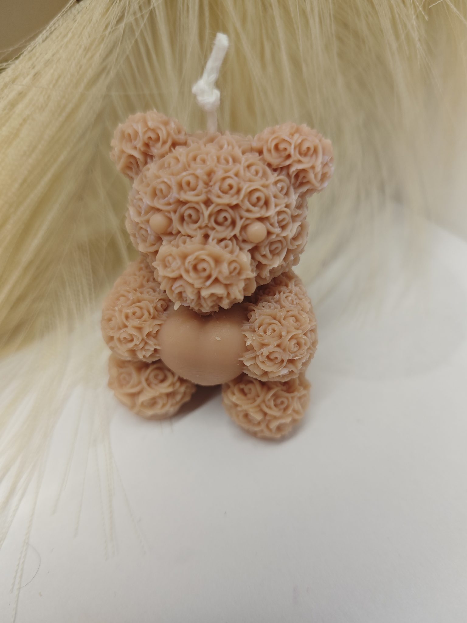 Rózsamaci kávés illatú szójaviasz gyertya