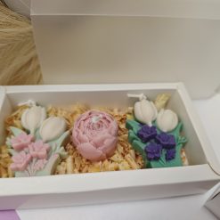 Tavaszi zsongás szójaviasz gyertya box